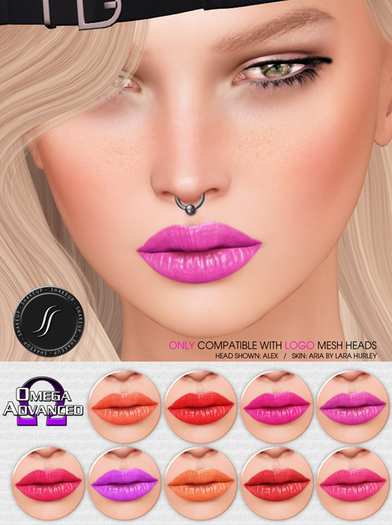 Shakeup! Lula Lips for Logo Heads [Vivid Palette]