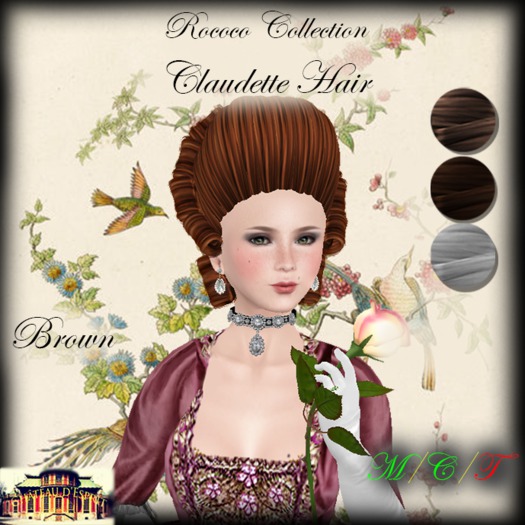 ~CdE~ Rococo Claudette Hair BROWN