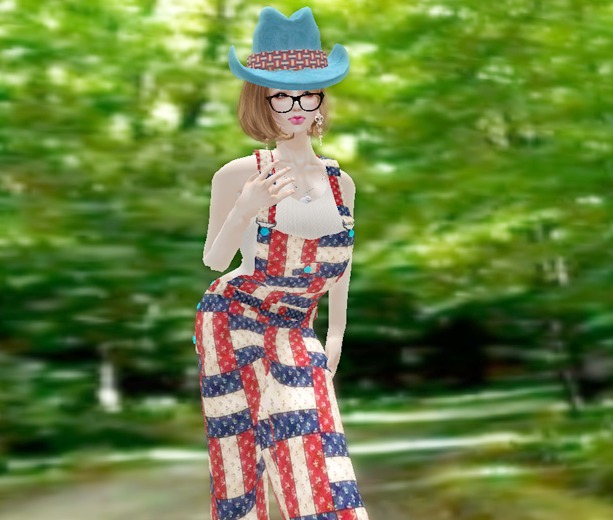 *Sweet CAT* Jumpsuit  patch quilt