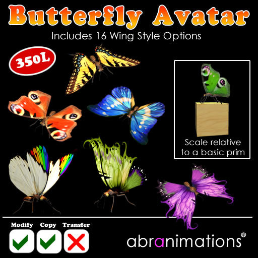 * Butterfly Avatar (2015 Edition) *