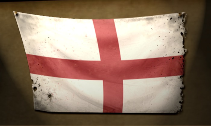 England Wall Flag, 0.5Li