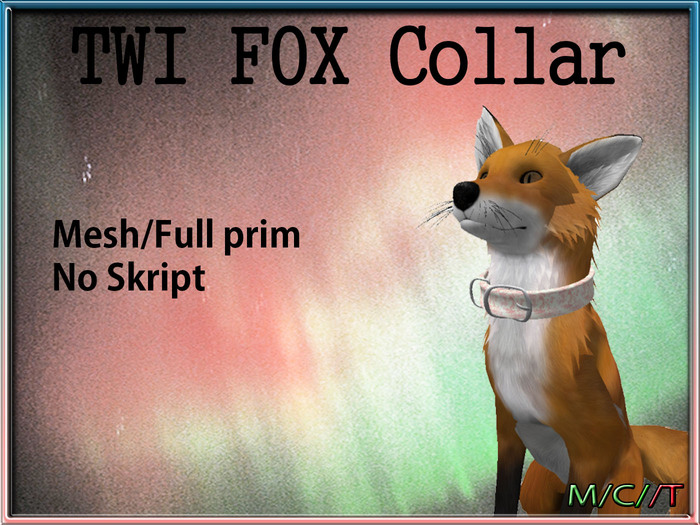 Twi Fox mesh collar 04