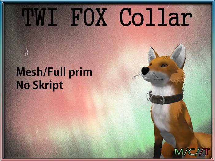 Twi Fox mesh collar 01