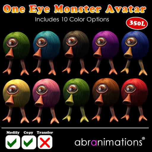 Little One Eye Monster Avatar