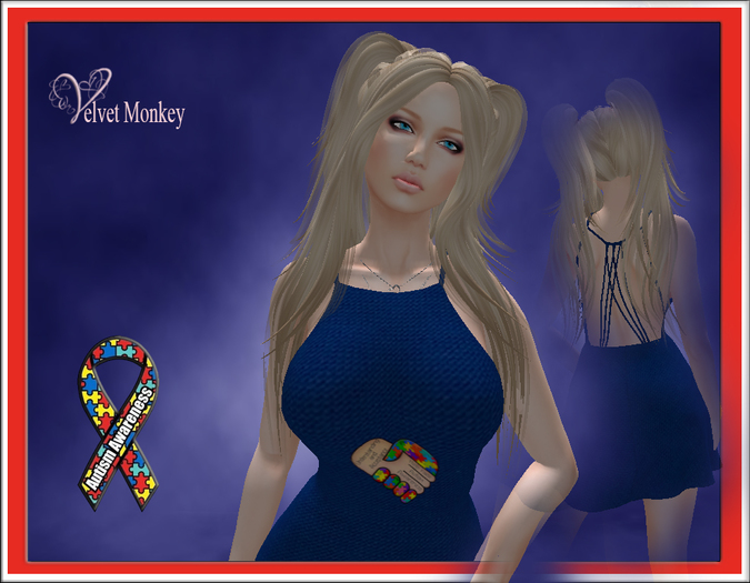 .:TVM:.  Autism Awareness dress