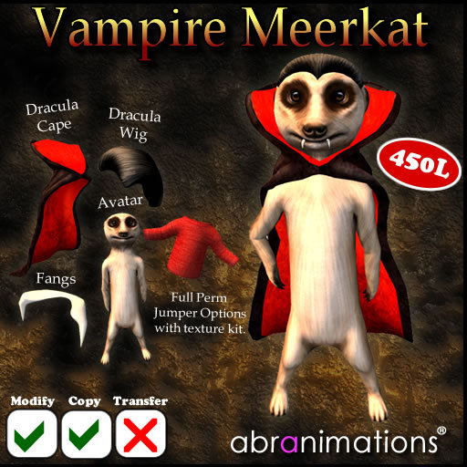 Vampire Meerkat Avatar