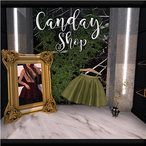 [CS] Raelyn Wool Skirt - Olive