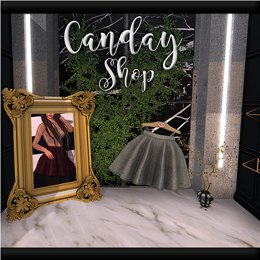 [CS] Raelyn Wool Skirt - Gray