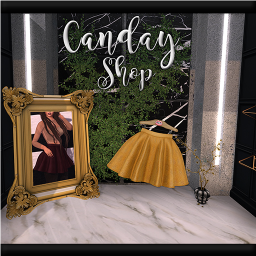 [CS] Raelyn Wool Skirt - Mustard