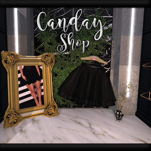 [CS] Jasline Skirt - Noir