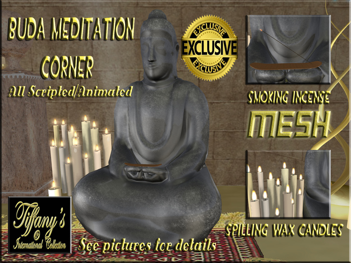 BUDDHA MEDITATION CORNER MESH