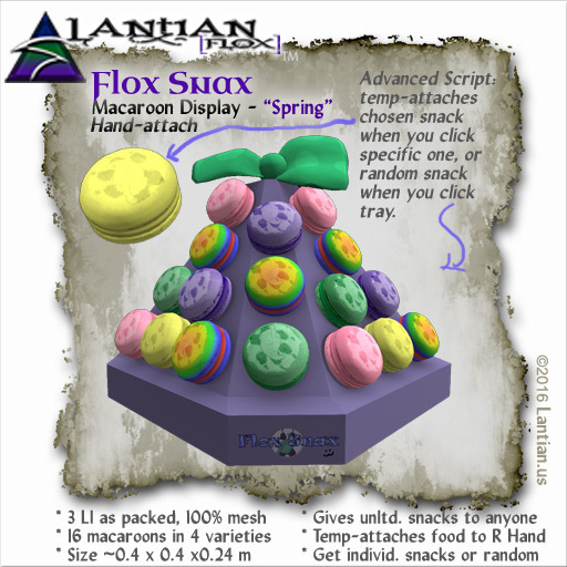~L/Fx~Macaroon Display - Spring (HAND-attach) mCt mCtbox