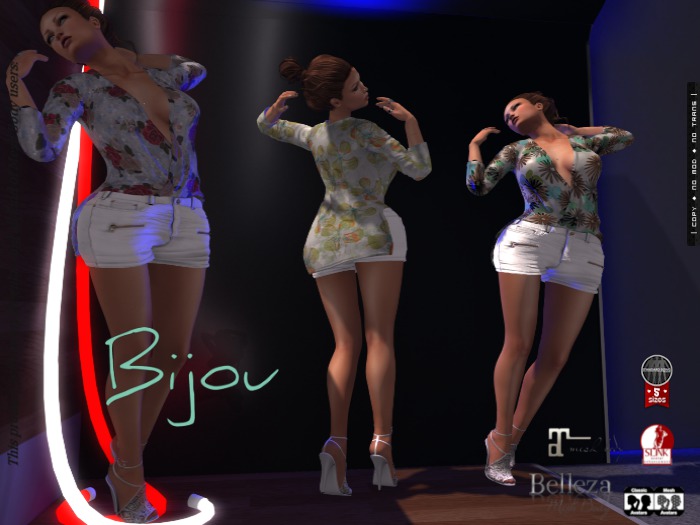 .Bijou ~ ELINA OUTFIT ~ fit on: Regular, Maitreya, Slink, Belleza, ava's!
