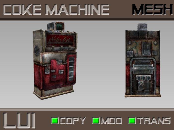 coke machine [Mesh] 