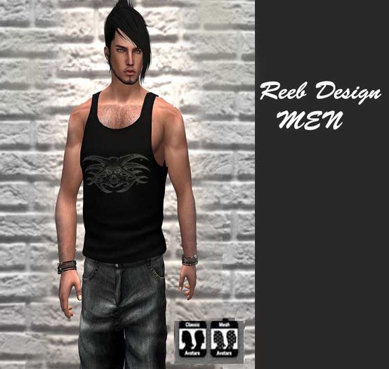 133 Reeb Design bora 133-Slim Vest Tank