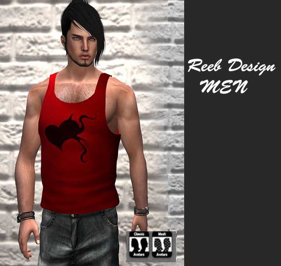 136 Reeb Design bora 136-Slim Vest Tank