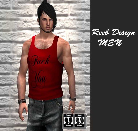 138 Reeb Design bora 138-Slim Vest Tank