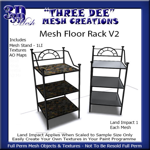 TD Mesh Floor Rack V2 Kit