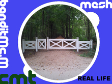 Wooden gate - mesh set - fullperm