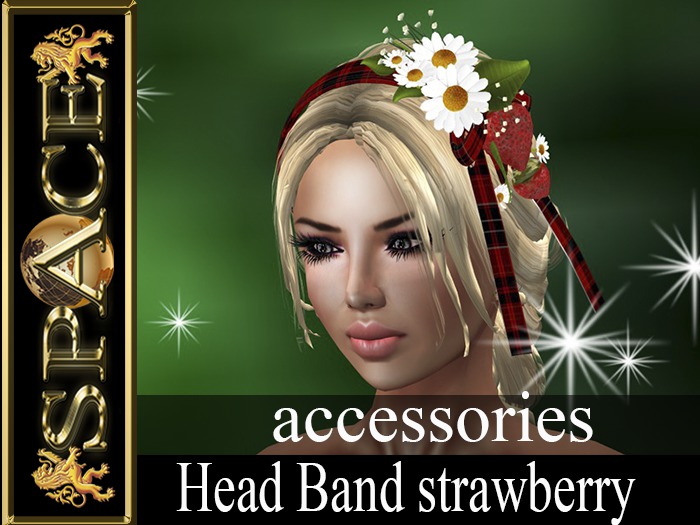 Head Band strawberry