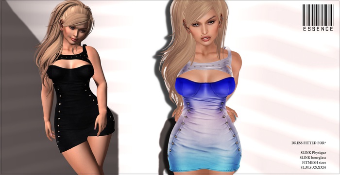 :ESSENCE:KIMBER DRESS GRADIENT 1