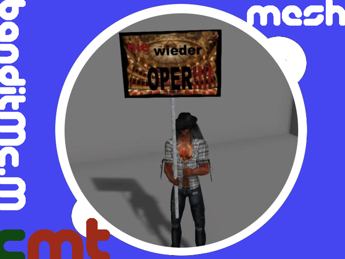 Demo Schild 2 Oper (wear)
