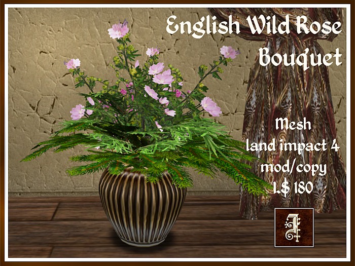 *IOLAIR* English Wild Rose Bouquet Box