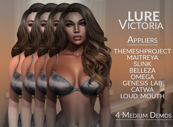 LURE: Victoria skin 4 Medium (Demos)