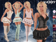 Vaxer :: Dreams Outfit (Maitreya, Belleza (V, I, F), Slink, #TMP, eBody, EVE & Omega) + Boots