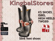 150 KS SHOES ISBEL HIGH HEELS TWG89