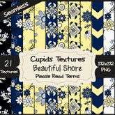 *Cupids Textures * 21 BEAUTIFUL SHORE