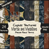 *Cupids Textures * 24 MARBLE AND MEDALLIONS