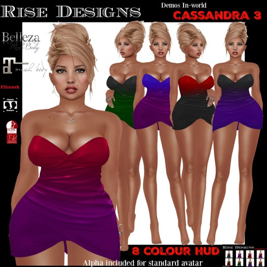 DRESS CASSANDRA3 BAGGED Rise Designs