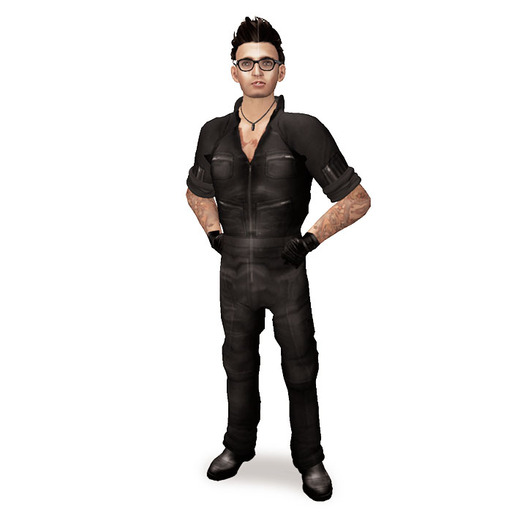 Unisex Working Jumpsuit Overall Grey Greaser with sculpted Collar, rolled up Sleeves and Flares