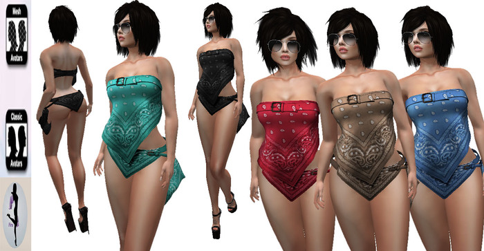 FIRU_SKIRT AND TOP_SHOES_JEWELLY_HAIR SET