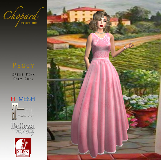 *Chopard Couture* Peggy Dress Pink