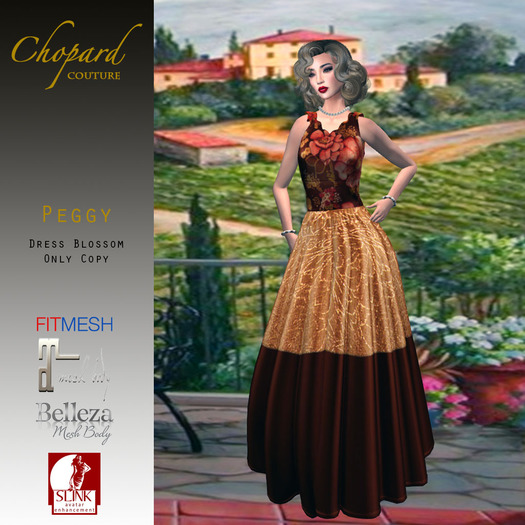 *Chopard Couture* Peggy Dress Blossoms