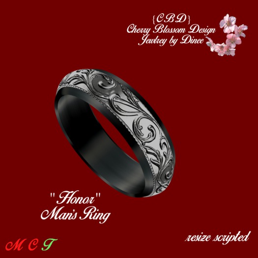 {CBD} "Honor" Men's Ring (boxed)