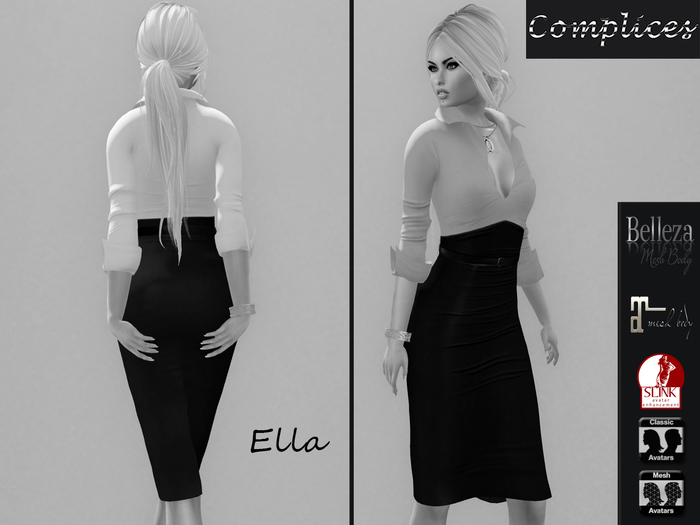 Second Life Marketplace Complices Outfits Ella Demo