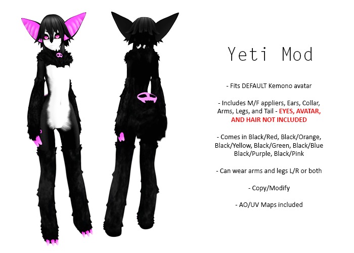 krankhaus - Kemono - Yeti Mod