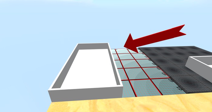 Mesh Platform 512sqm 3 Prims