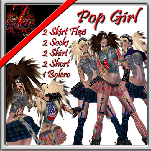 50% OFF Design Pop Girl