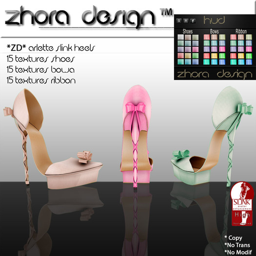 *ZD* Arlette Slink Heels