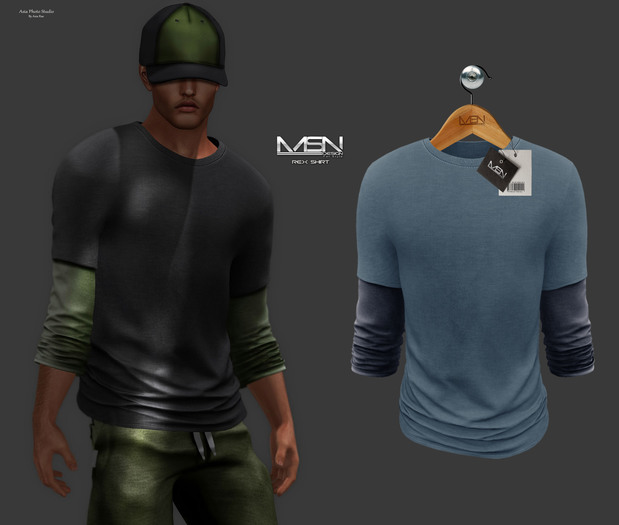 [MSN Design] Rex Shirt [BLUE]