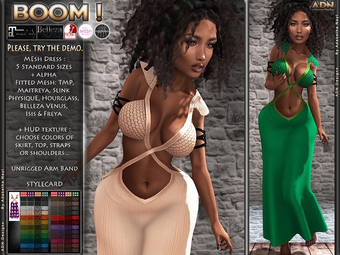 [ADN] BOOM ! (HOURGLASS TMP MAITREYA BELLEZA VENUS ISIS FREYA)