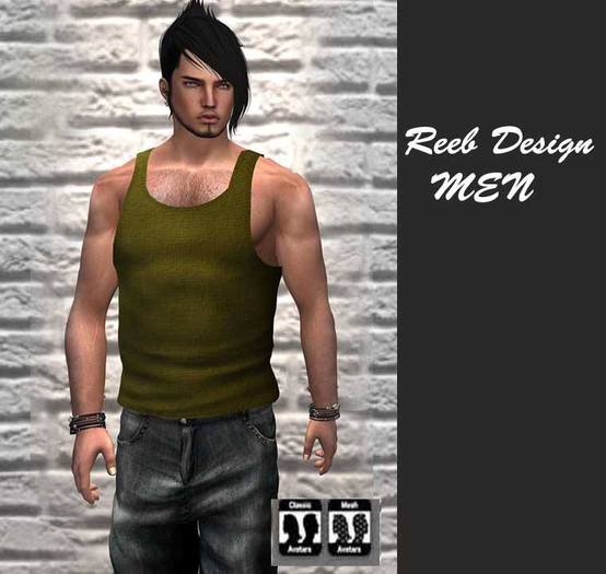 143 Reeb Design bora 143-Slim Vest Tank