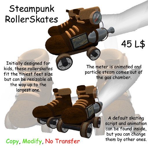 SteamPunk RollerSkates