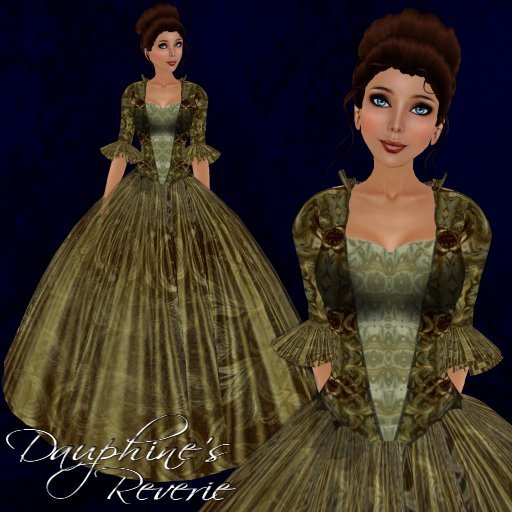 [K~*~S] Dauphine's Reverie - Gown - Earth