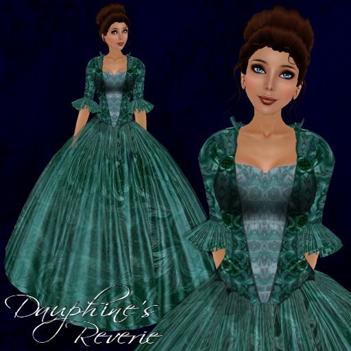 [K~*~S] Dauphine's Reverie - Gown - Ocean