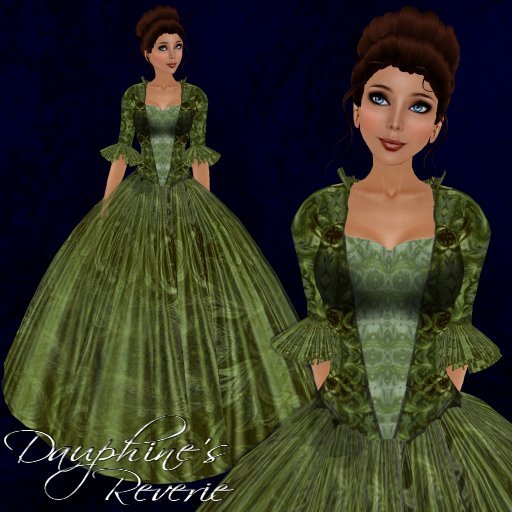 [K~*~S] Dauphine's Reverie - Gown - Forest